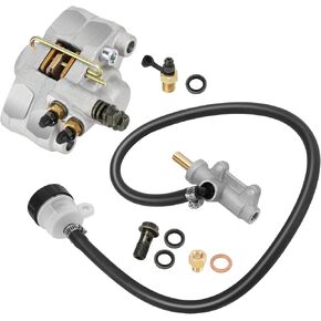 Rear Brake Caliper & Master Cylinder for Polaris Scrambler 400 500 1998-2004 Magnum 325 500 Xpedition 325 425 1999-2001 Trail Blazer 250 400 Trail Boss 325 330 Xplorer 250 400 Sport 400 1999-2004