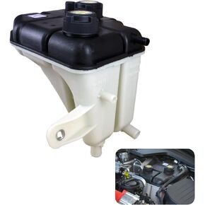 670031651 Coolant Reservoir Tank with Cap Compatible with 2014-2018 Maserati Ghibli V6 3.0L, 2017-2019 Levante V6 3.0L / V8 3.8L, 2013-2018 Quattroporte V6 3.0L / V8 3.8L 4.7L