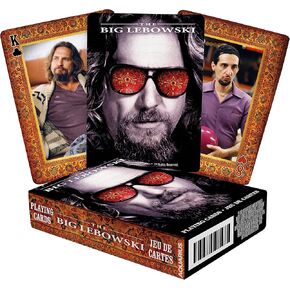 AQUARIUS Big Lebowski Playing Cards - The Big Lebowski Themed Deck of Cards for Your Favorite Card Games - Officially Licensed Big Lebowski Merchandise & Collectibles
