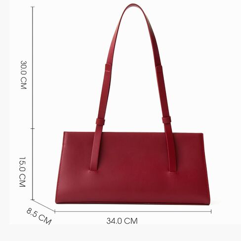 Genuine Leather Trendy Shoulder Bag for Women, Small Women Handbag and Clutch Purse in Saudi Arabia