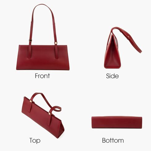 Genuine Leather Trendy Shoulder Bag for Women, Small Women Handbag and Clutch Purse in Saudi Arabia