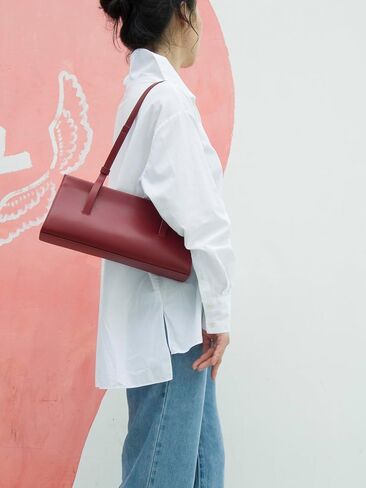 Genuine Leather Trendy Shoulder Bag for Women, Small Women Handbag and Clutch Purse in Saudi Arabia