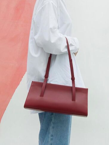 Genuine Leather Trendy Shoulder Bag for Women, Small Women Handbag and Clutch Purse in Saudi Arabia