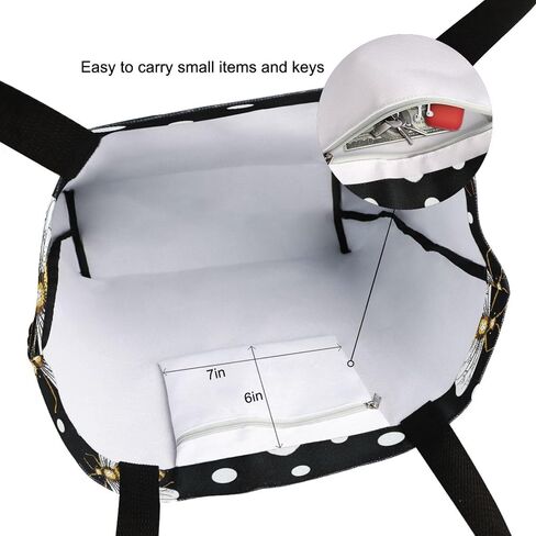 Naanle Cute Pattern Print Big Hand Bag Extra Large Shoulder Tote Bag for Beach Travel Weekender Gym Grocery Shopping in Saudi Arabia