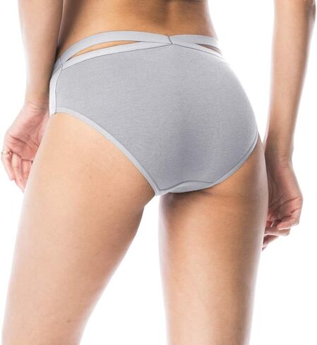Shero Women's StayFresh Soothing & Breathable Underwear - Ideal for Sensitive Skin, Odor Control, Water Drop Hipster Design, Blue 2X in Saudi Arabia