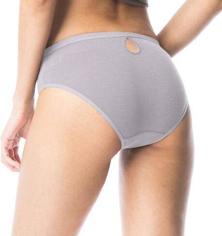Shero Women's StayFresh Soothing & Breathable Underwear - Ideal for Sensitive Skin, Odor Control, Water Drop Hipster Design, Blue 2X in Saudi Arabia