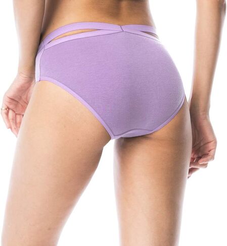 Shero Women's StayFresh Soothing & Breathable Underwear - Ideal for Sensitive Skin, Odor Control, Water Drop Hipster Design, Blue 2X in Saudi Arabia