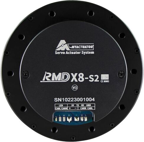 MyActuator Servo Actuator System RMD-X8 S2 1:36 V3 Brushless DC Servo Motor Precise Reducer with MCX500 Driver High Torque for Humanoid Robot Mechanical Arm Exoskeleton in Saudi Arabia