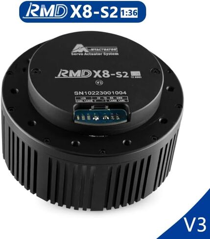 MyActuator Servo Actuator System RMD-X8 S2 1:36 V3 Brushless DC Servo Motor Precise Reducer with MCX500 Driver High Torque for Humanoid Robot Mechanical Arm Exoskeleton in Saudi Arabia