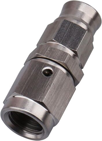 AC PERFORMANCE Stainless Steel 90 Degree Swivel Female -3 AN 3/8 x 24 Thread to AN3 PTFE Hose End Brake Fitting For Teflon Hose with Brass Olive Insert in Saudi Arabia