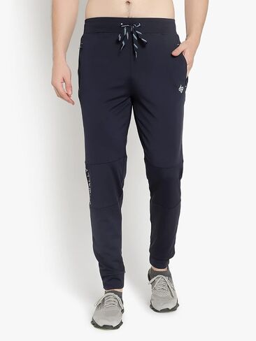 Jogger Trackpant for Men with Two Zipper Pockets and Premium Fabric. Stretchable for Gym, Yoga and Casual wear in Saudi Arabia