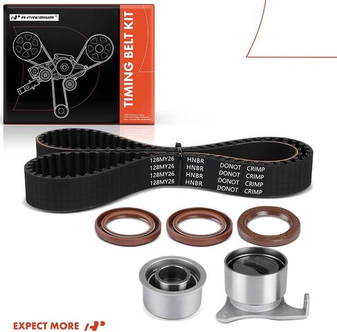 A-Premium Engine Timing Belt Kit Compatible with Toyota Paseo 1992-1999, Tercel 1995-1999 - 1.5L in Saudi Arabia