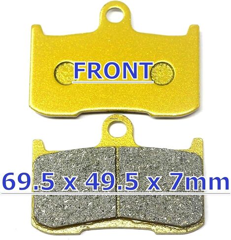 مكابح أمامية وخلفية لسيارة Indian Chieftain Roadmaster Springfield 2014 2015 2016 2017 2018 2019 2020 2021 2022 Bobber/Dark Horse/Vintage/Classic/Elite FA347 FA196 وسادة الفرامل MC0024 in Saudi Arabia