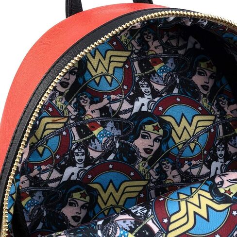 Loungefly x DC Comics Vintage Wonder Woman Cosplay Mini Backpack in Saudi Arabia