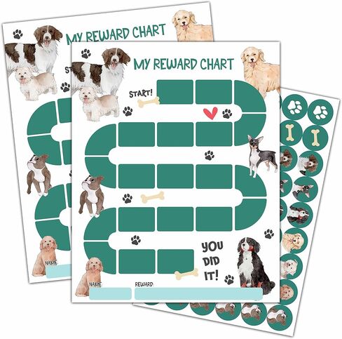Sun Rainbow Theme Reward Chart, 10 Kids Behavior Charts with 216 Round Stickers, Sticker Incentive Responsibility Chart for Teens Kids Toddler Homework Assignments Attendance-A05 in Saudi Arabia
