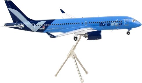 جيميني جيتس G2MXY1072 بريز إيرويز إيرباص A220-300 N203BZ؛ مقياس 1:200، أزرق in Kuwait