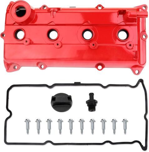 Engine Valve Cover Kit w/Gaskets & Spark Plug Tube Seals Set, Oil Filler Cap, PCV Valve, Bolts Compatible with 2002-2006 Nissan Altima Sentra 2.5L (Replaces#13264-3Z001 13264 3Z001 264-982) in Saudi Arabia
