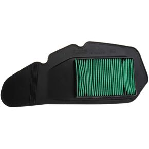 Motorcycle Motorbike Air Intake Flow Filter Cleaner Element Replacement for Honda PCX 150 (Green) - Green