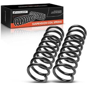 A-Premium 2Pcs Rear Suspension Coil Spring Set Compatible with Cadillac DeVille 1994-1999, Seville 1993-1997, Eldorado 1994-2000, Allante 1993, Driver and Passenger Side, Replace# 22076935