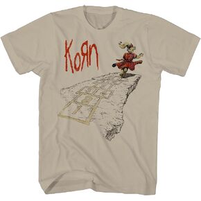 Korn Follow The Leader Front & Back Print Adult Short Sleeve T Shirt 90s Vintage Style Graphic Tees
