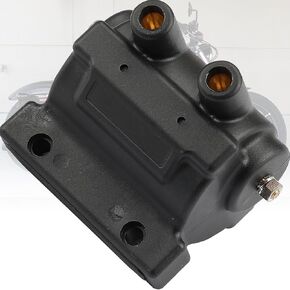Ignition Coils System 1 Set DC1-1 Wires DW-200 Ignition Coils 3 Ohm Dual Output, Compatible With Suzuki GSXR 750