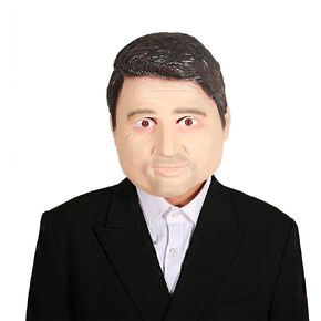 Canadian Prime Minister Justin Trudeau Realistic Full Head Mask Novelty Realistic Cosplay Halloween Latex Mask