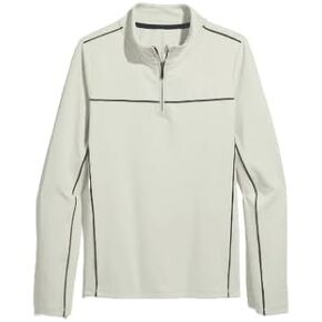 vineyard vines Mens Golf Core 1/4 Zip Pullover, Stone, Large