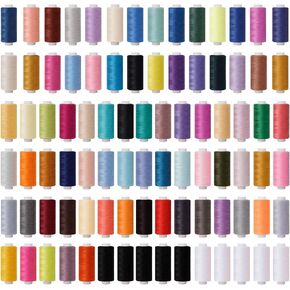 88 Spools of Hand Quilting Thread, 400 Yards Each, All Purpose Quilting and Sewing Thread, 140S/2