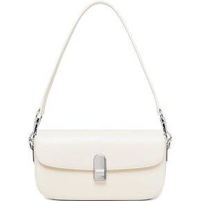 LA FESTIN Small Leather Shoulder Bag For Women: Rectangle Shoulder Purse With Chain Strap-Daily Going Out Crossbody Bag