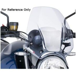 Puig 6437F Dark Smoke Naked New Generation Windshield