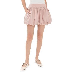 Susana Monaco Women's Poplin Bubble Shorts