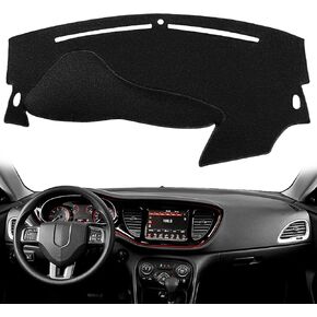 Dash Cover Mat Custom Fit for Dodge Dart 2013-2017,Dashboard Pad Cap Carpet Protector K232