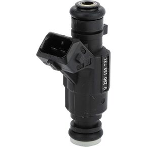 Motoforti Fuel Injector, Fuel Injection Nozzle, for VW Polo Classic 1995-2001 1.4, Plastic, No.030906031E, Black