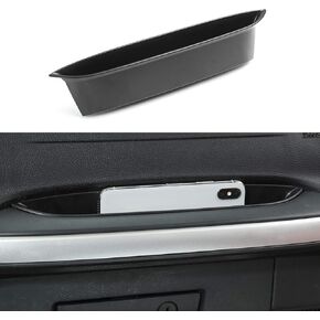 Voodonala for Jeep JK GrabTray Passenger Storage Tray Organizer Grab Handle Box for 2011-2018 Jeep Wrangler JK JKU 2/4-door, Black