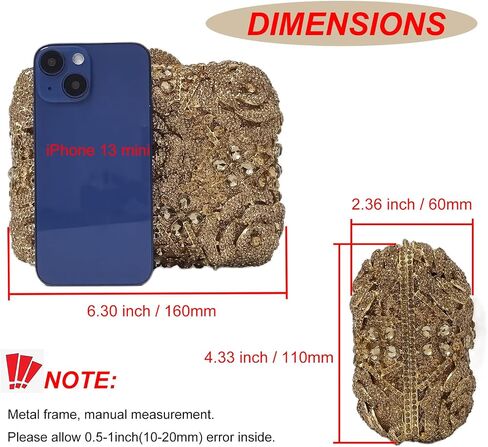 Five Rose Flowers Box Crystal Clutch Elegant Formal Wedding Bridal Evening Bags for Women Rhinestone Handbags Purse in Kuwait