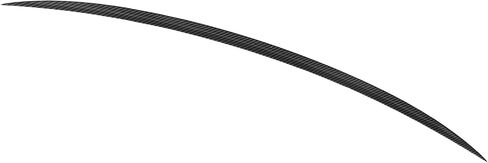 Replacement for 2017-2021 Rear Spoiler, Trunk Rain Water Deflector Window Spoiler Carbon Fiber in Saudi Arabia