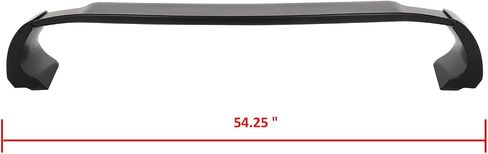 ECCPP MUG Style Rear Trunk Spoiler Wing ABS fit for 2004-2008 for Acura TSX Spoiler Wing Matte Black Rear Trunk Lip Spoiler in Saudi Arabia