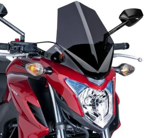 Puig 6437F Dark Smoke Naked New Generation Windshield in Kuwait