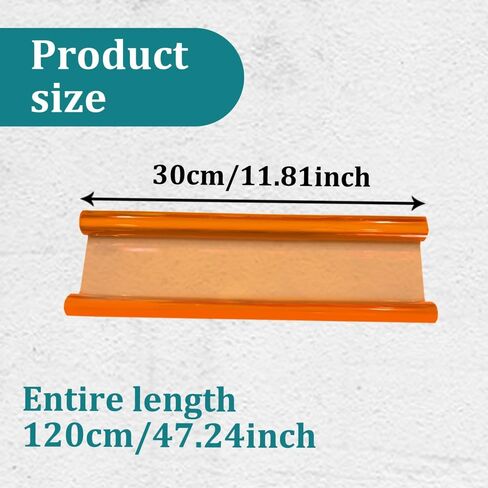 12×48 Inch Car Light Tint Film, Shiny Chameleon Headlights Tail Lights Fog Lights Films, Self Adhesive Vinyl Film Sticker Sheet Roll, Universal Auto Modification Cover for Most Models (Light Blue) in Saudi Arabia