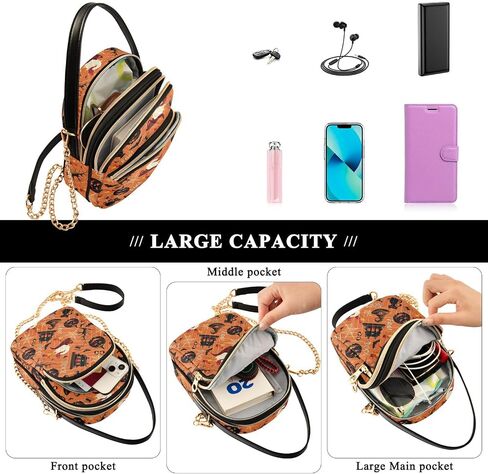 Cell Phone Purse Crossbody Handbag Durable Shoulder Bag in Saudi Arabia