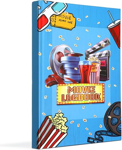 Zhanmai عشاق الفيلم هدية الفيلم الناقد دفتر مشاهدة الأفلام مجلة دفتر سجل الفيلم دفتر مراجعة كتاب مجلة هدية لمحبي الأفلام هواة الفيلم، 200 صفحة in Saudi Arabia