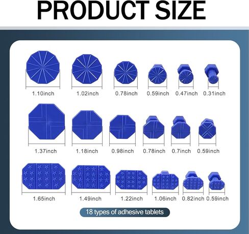 طقم إصلاح انبعاجات جسم السيارة 19 قطعة من Ajxn، أداة سحب من نوع T + 18 قطعة لاصقة غير مدمرة أداة إصلاح طلاء السيارة، ملحقات إصلاح قابلة لإعادة الاستخدام لتأثير أضرار البرد، عالمية للسيارات (أزرق وفضي) in Kuwait