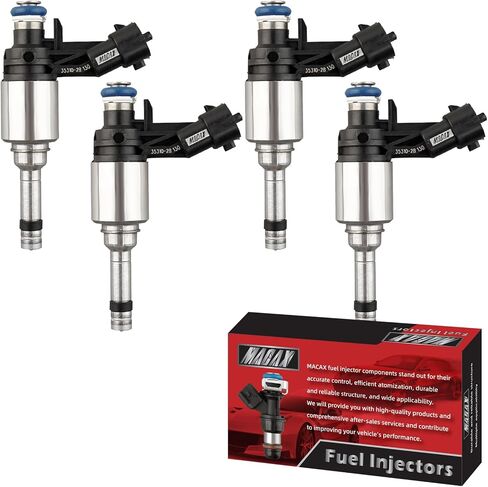 Set of 4 Fuel Injectors 35310-2B130 FJ1146 Replacement Compatible with Hyundai Accent Kia Rio 2012-2016 1.6L L4 - Replaces 35310-2B110 in Saudi Arabia