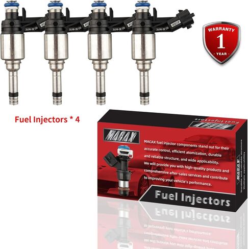 Set of 4 Fuel Injectors 35310-2B130 FJ1146 Replacement Compatible with Hyundai Accent Kia Rio 2012-2016 1.6L L4 - Replaces 35310-2B110 in Saudi Arabia
