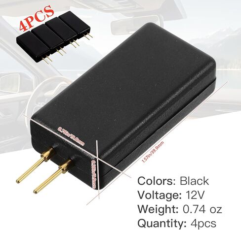 4 قطع سيارة SRS وسادة هوائية محاكاة اختبار، سيارة عالمية SRS وسادة هوائية اختبار خطأ العثور على أداة إصلاح جهاز تشخيص أداة إصلاح وسادة هوائية محاكاة أداة اختبار لسيارات الدفع الرباعي شاحنة بيك اب in Kuwait