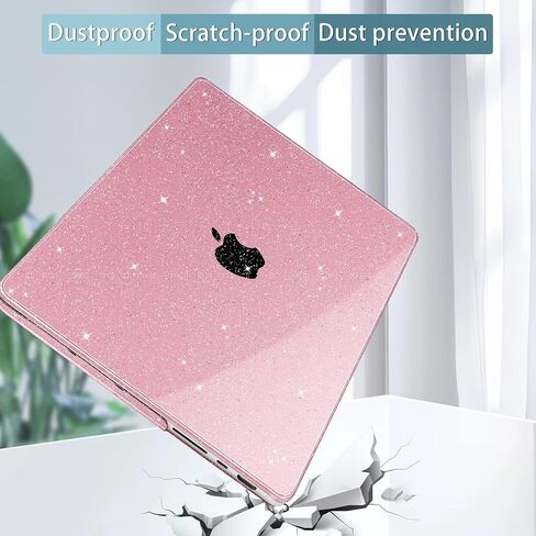 حافظة Mektron لجهاز M4 MacBook Pro مقاس 14 بوصة 2024 A3112 A3401 A3185 متوافقة مع 2023 M3 A2918 A2992 M2 A2779 2021 M1 A2442 Pro/Max غطاء لجهاز Mac Pro 14 بوصة مع شاشة Retina XDR، A-Gypsophila Pink in Saudi Arabia