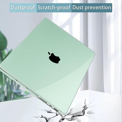 Mektron for M4 MacBook Pro 14-inch Case 2024 A3112 A3401 A3185 Compatible with 2023 M3 A2918 A2992 M2 A2779 2021 M1 A2442 Pro/Max Cover for Mac Pro 14" with Retina XDR Display, A-Gypsophila Pink in Kuwait