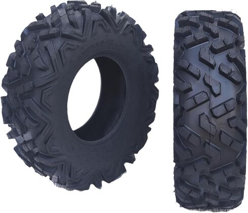 إطارات 26x10-14 ATV/UTV إطارات رملية للطرق الوعرة 26x10-14، عمق مداس لجميع التضاريس 20 مم 26x10x14، 6 PR، مجموعة بدون أنبوب من 2 in Kuwait