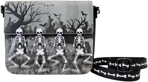 Loungefly Disney Skeleton Dance Crossbody Bag in Saudi Arabia