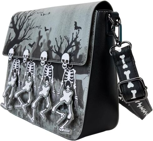 Loungefly Disney Skeleton Dance Crossbody Bag in Saudi Arabia